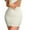 Beige, variant on Women's Sexy Mini Skirt High Waist Stretchy Bodycon Skirts Ribbed Solid Short Skirt