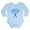 Sky Blue, variant on CafePress - Muscles From My Grandma Body Suit - Long Sleeve Cotton Baby Bodysuit