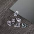 thumbnail image 3 of FRCOLOR 20 Pcs Mirror Holder Clips Plastic Fixing Clips with Screws for Fixing Mirror Cabinet Door, 3 of 5