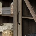 thumbnail image 6 of 58" Glass Barn Door Farmhouse TV Stand Console - Gray Wash, 6 of 18