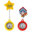 thumbnail image 1 of 2pcs Unisex Nurse Watches Delicate Nursing Watch Retractable Pocket Watch, 1 of 7
