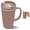 Brown, variant on Copco Cone 16oz Insulated Desk Mug with Slide-Closure Lid - Purple