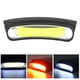 thumbnail image 4 of Linterna LED COB portátil de plástico, lámpara con Clip para sombrero, Mini luz de Flash para exteriores, 4 of 5