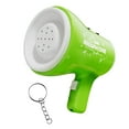 thumbnail image 2 of Altavoz con megáfono para fiestas, juguete de grabación con megáfono para la venta verde, 2 of 9
