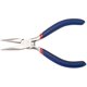 thumbnail image 1 of Juego de alicates de punta plana de 5,12 pulgadas de acero inoxidable 316, abridor de anillos de salto de cadena microdelgada, herramienta de joyería moldeadora de flexión azul Fokelyi LRWJ231, 1 of 6