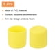 thumbnail image 3 of Uxcell 8 piezas tapas de patas de silla, 1" diámetro interior, tapas de pies antideslizantes, protectores de suelo para patas de silla, 3 of 6