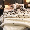 thumbnail image 6 of DBOZE Heavy Korean Faux Mink Fleece Blanket, 2 Ply Reversible Silky Soft Plush Warm Weighted the Best Winter Blankets. King Size, 6 of 6