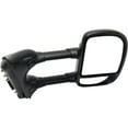 thumbnail image 6 of Towing Mirror Compatible With 1999-2007 Ford F-250 Super Duty F-350 Right Passenger Side w/ Blind Spot Corner Glass Textured Black Kool-Vue, 6 of 7