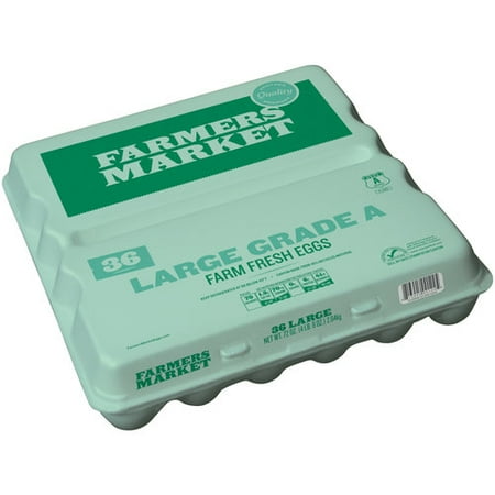Farmers Market Large A Eggs, 36 Count