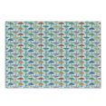 thumbnail image 1 of Umbrella Cutting Board, Parasol Pattern in the Rain Cartoon Style Colorful Motifs in Cloud Cumulus Design, Decorative Tempered Glass Cutting and Serving Board, in 3 Sizes, by Ambesonne, 1 of 2