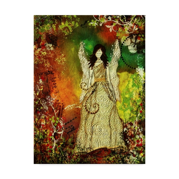 Trademark Fine Art 'Angel Of Light' Canvas Art by Janelle Nichol