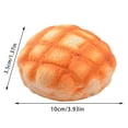 thumbnail image 3 of Slow Rising Squishy Toy with Soft Pu Foam, 4 Inches, Pineapple Bun Shape, for Relaxation, Simulated Toy, 3 of 5