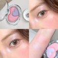 thumbnail image 1 of Luminous Finish Two-Tone Face Powder Compact, Natural Brightening Facial Makeup, Long-Lasting Setting Powder for Radiant Complexion, Portable 7.1cm x 4.8cm, 1 of 8