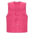 thumbnail image 3 of Women's Lightweight Fishing Hiking Travel Vest Jacket, Breathable Outdoor Activewear Top for Casual Daily Wear and Adventure Essentials | Aestivo,Pink XL, 3 of 9