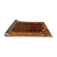 thumbnail image 2 of Ahgly Company Indoor Rectangle Abstract Orange Modern Area Rugs, 6' x 9', 2 of 4