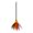 Multicolor, variant on XHKUYI Witch Broom Decoration 37.8 Inch, Purple Halloween Broomstick Decor with Black Handle Layered Tulle and Ribbon Tie, for Halloween Party Porch Photo Booth Room Display