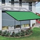 thumbnail image 4 of Sun Shade Sail HDPE Bloque UV Toldo rectangular permeable para patio al aire libre Jardín Césped, 4 of 8