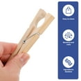 thumbnail image 5 of Raindrops Bamboo Test Tube Clamps Compact Design 10Pcs 7.1x0.6x0.5in, 5 of 6