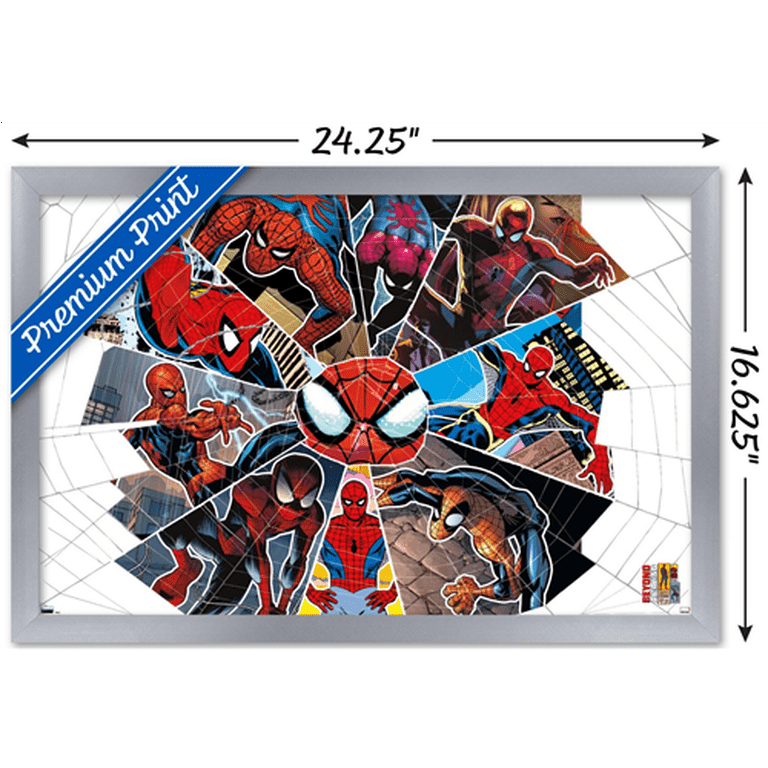 Comics Beyond Spider-Man: Poster, Framed Spider-Verse x 22.375\