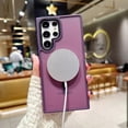 thumbnail image 4 of Luxury Matte translucent Wireless Charging For Magsafe Case For Samsung Galaxy S23 S22 Ultra 23 Plus Shockproof Phone Cover, 4 of 5