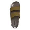 thumbnail image 5 of Floopi Flip Flops for Men with Double Straps Men Beach Sandals With Heal and Arch Support Comfort Fit Men Slides with Indoor & Outdoor Anti Skid Soles, Color Green, Size 13, 5 of 9