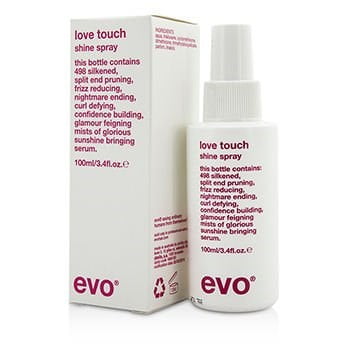 Evo Love Touch Shine Spray (for All Hair Types, Especially Thick, Coarse