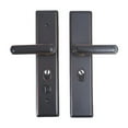 thumbnail image 4 of Cerradura de puerta antirrobo, manija de puerta, resistente al desgaste, palanca de puerta de entrada, perilla de puerta interior para oficina, hogar, Negro, 4 of 8