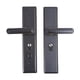 thumbnail image 4 of Manija de puerta de acero inoxidable Cerradura de puerta Práctica y fácil de instalar Perilla de puerta Palanca de puerta de entrada para puerta de Negro, 4 of 8