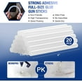 thumbnail image 6 of WORKPRO Mini Hot Glue Gun Kit, 20pcs Hot Glue Sticks Included, 6 of 6