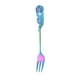 thumbnail image 2 of Juego de tenedor de cuchara de rosa de acero inoxidable navideño - Cucharas para remover café y tenedores para postre - Accesorios de cocina y decoración de vajilla, 2 of 3
