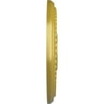 thumbnail image 4 of Ekena Millwork 13 7/8"OD x 3 3/4"ID x 1 1/4"P Tirana Ceiling Medallion (Fits Canopies up to 4 3/4"), Hand-Painted Rich Gold, 4 of 6
