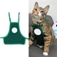thumbnail image 5 of Delantal para mascotas, toalla de saliva, bufanda transpirable para gatos, delantal, ropa para mascotas, gatos, perros, comida y bebida diaria, talla S (hasta 5 kg/11 lb), color verde, 5 of 14