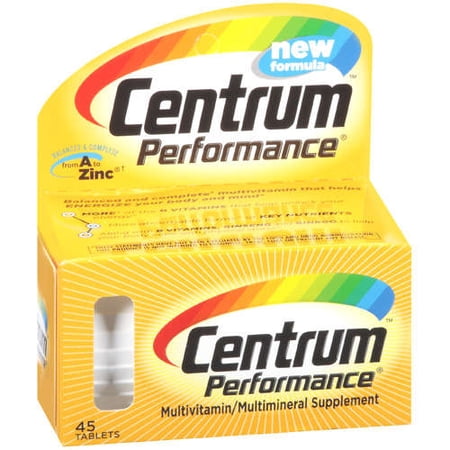 Centrum: Multivitamin/Multimineral Supplement Centrum Performance, 45 Ea