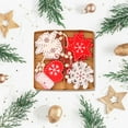 thumbnail image 4 of Christmas Ornaments Skegnu Christmas Tree Decorations, Wooden Snowflake Pendants, Home Decoration, Desktop Holiday Decorations Family Gifts, 4 of 5