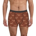 thumbnail image 1 of Fotbe Dachshund Dog Puppy Calzoncillos Tipo Boxer con Bolsa de Soporte Total para Hombre, X-Temp Fresco, Transpirable y de Secado Rápido-Large, 1 of 5