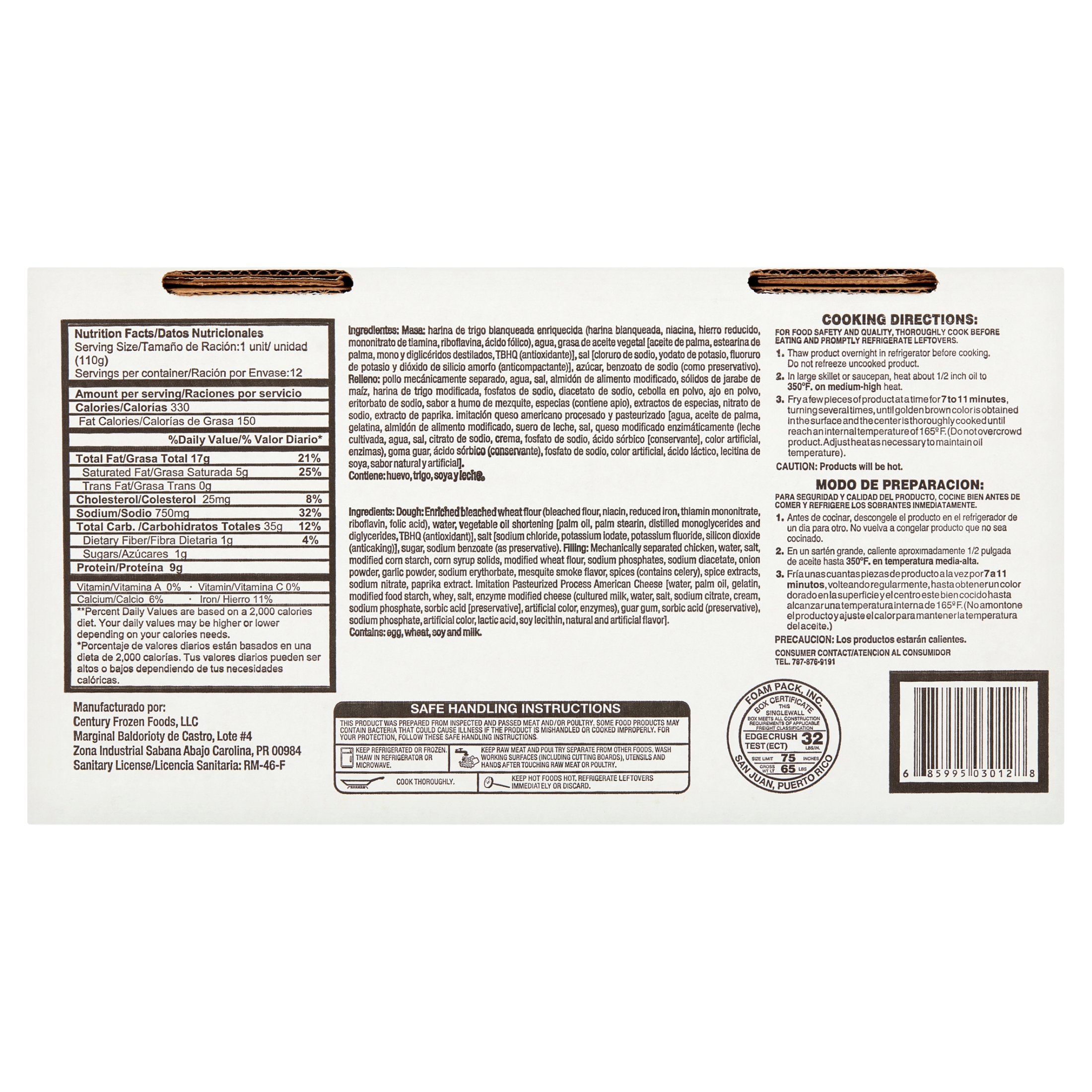 Kikuet Cheese Dog, 2.9 lbs, 46.5 oz, 1.3 kg, 12 Pack (Frozen)