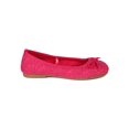 thumbnail image 2 of Jelly Beans Masa New Girl Crochet Bow Decor Round Toe Ballerina Ballet Flat, 2 of 5