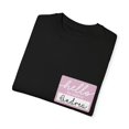 thumbnail image 3 of Novelty Hello My Name Is Andrea Women Wife Tag Nickname Fun Cute Name Tag Andrea Grandma Mom Tag Funny Daughter Unisex Garment-Dyed T-shirt, 3 of 4