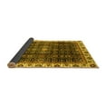 thumbnail image 2 of Ahgly Company Indoor Rectangle Abstract Yellow Modern Area Rugs, 7' x 10', 2 of 4