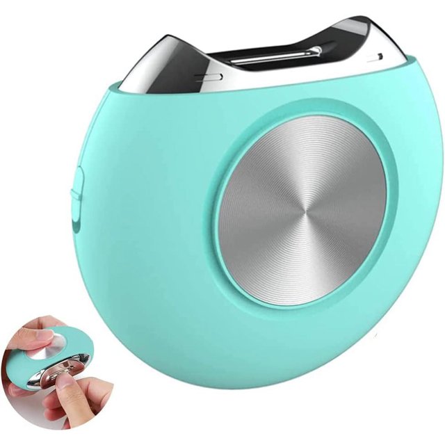 Cortauñas eléctrico para uñas gruesas Cortauñas eléctrico automático para cuidadores, ancianos, adultos y niños (azul)