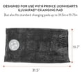 thumbnail image 2 of Prince Lionheart IllumiPAD Changing Pad Cover, Gray, 2 of 10