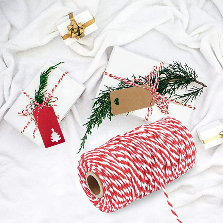 label with rope, kraft paper gift label, christmas package with