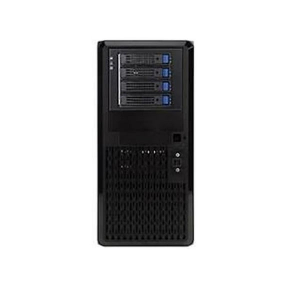 In-Win Case PE689.U3 Entry Pedestal ATX Mid Tower 4/1/(5) Bays USB 3.0 Audio Black No Power Supply Audio