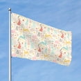 thumbnail image 2 of Lsque Fall Rabbit Pattern Flag,Fall Rabbit Printed Garden Flag 48 x 72 in - Double Sided Small Flags for Yard, 2 of 9