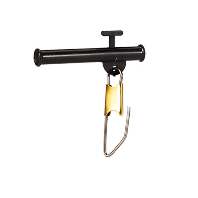 Greeniant 10 piezas ganchos de equilibrio de pescado clip de liberación anti-bobinado ABS divisor de gancho de servicio pesado accesorios de Type1 NO1