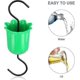 thumbnail image 3 of TT 3 Pack Flower Hummingbird Oriole Nectar Feeders Parts For Outdoors, 3 of 5