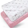 thumbnail image 1 of Funda para cambiador SPRINGSPIRIT para niñas, paquete de 2, rosa, 1 of 7