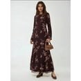thumbnail image 2 of Floral Printed Modest Dress, 2 of 6