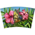 thumbnail image 3 of Mugzie 16-Ounce Tumbler Drink Cup with Removable Insulated Wetsuit Cover - Yellow Butterfly, 3 of 4