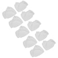 thumbnail image 3 of 5 pares de separadores de pies, enderezadores de dedos, separadores de dedos para pedicura, para juanete valgo, blanco, 3 of 10
